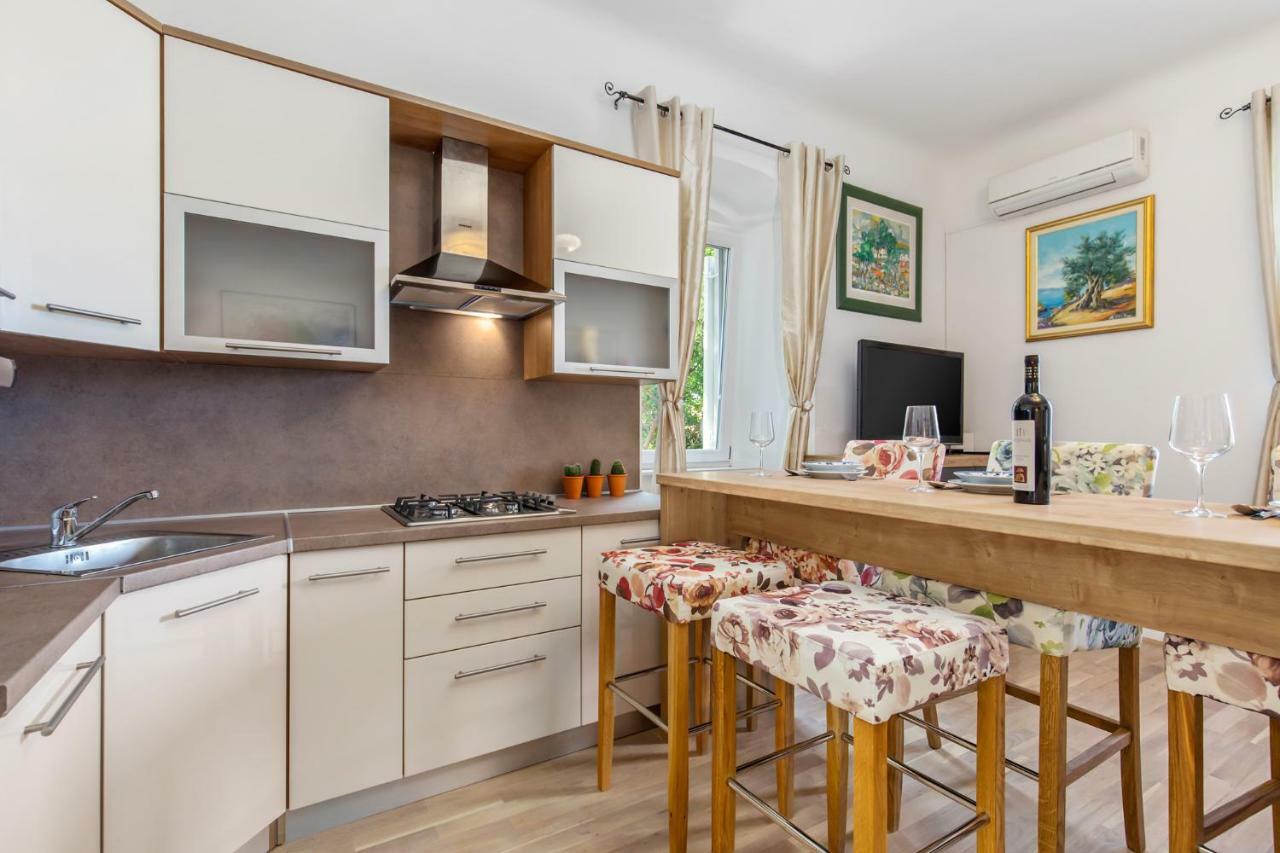 Apartman Villa Carolina Fiume Esterno foto